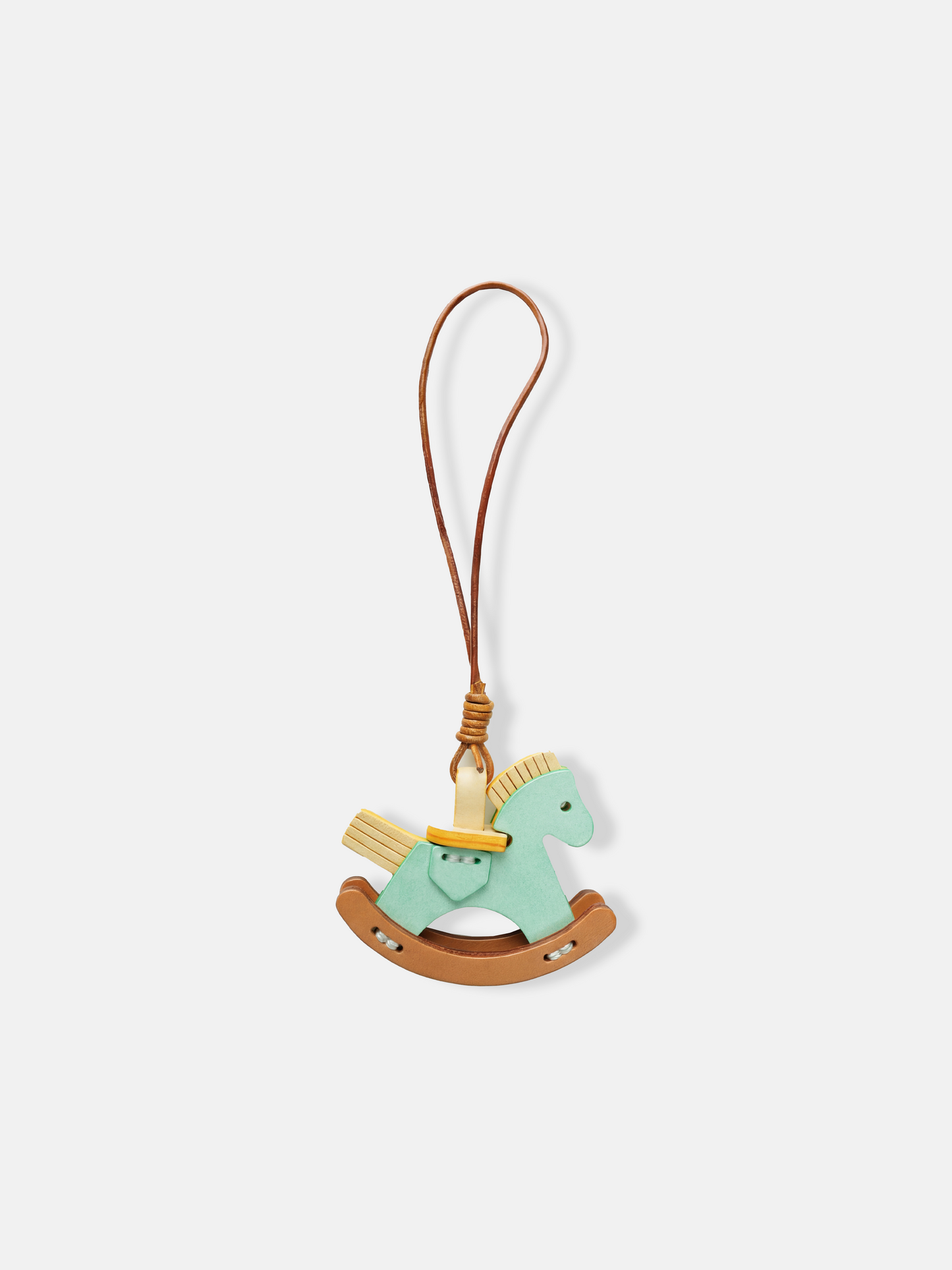 SELVANE Selvane Bag Charm - Rocking Horse - Bags | view 6 | Leather | Handcrafted Luxury