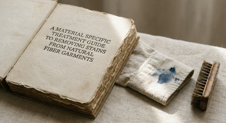 A Material-Specific Treatment Guide to Removing Stains from Natural Fiber Garments