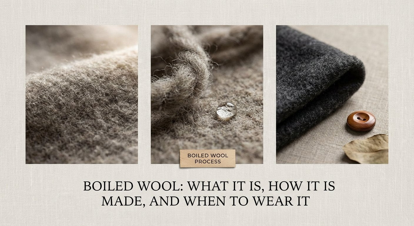 Boiled Wool: What It Is, How It Is Made, and When to Wear It