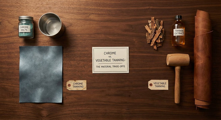 Chrome vs. Vegetable Tanning: The Material Trade-Offs