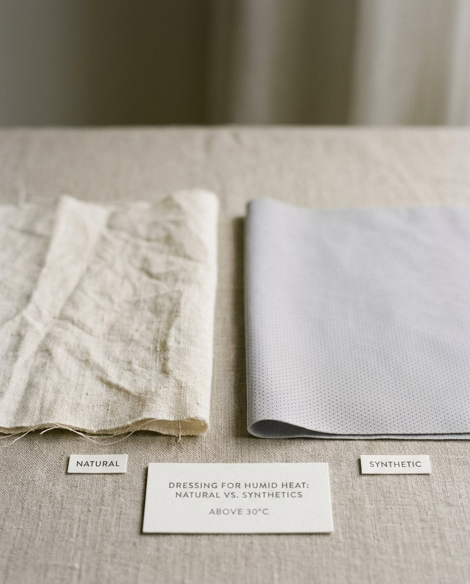 Dressing for Humid Heat: Why Natural Fibers Outperform Synthetics Above 30°C — SELVANE knowledge
