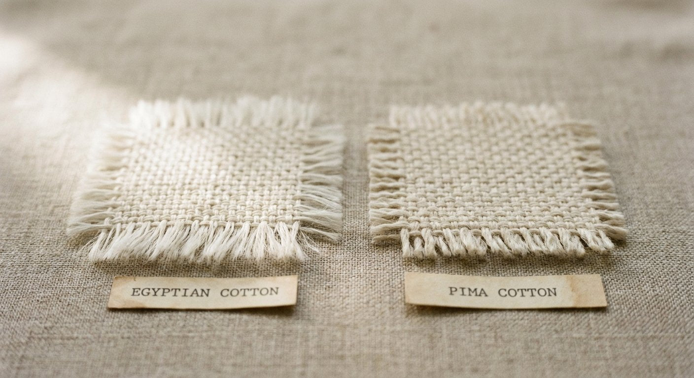 Egyptian Cotton vs. Pima Cotton: A Technical Comparison