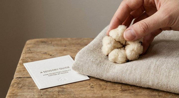 How to Identify Quality Cotton by Touch: A Sensory Guide featuring cotton — SELVANE knowledge