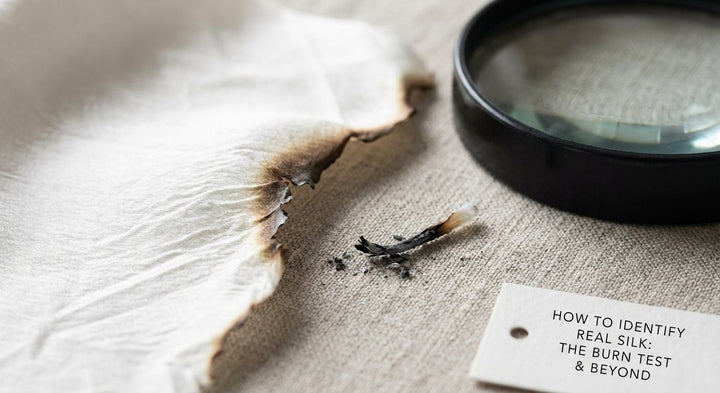 How to Identify Real Silk: The Burn Test and Beyond