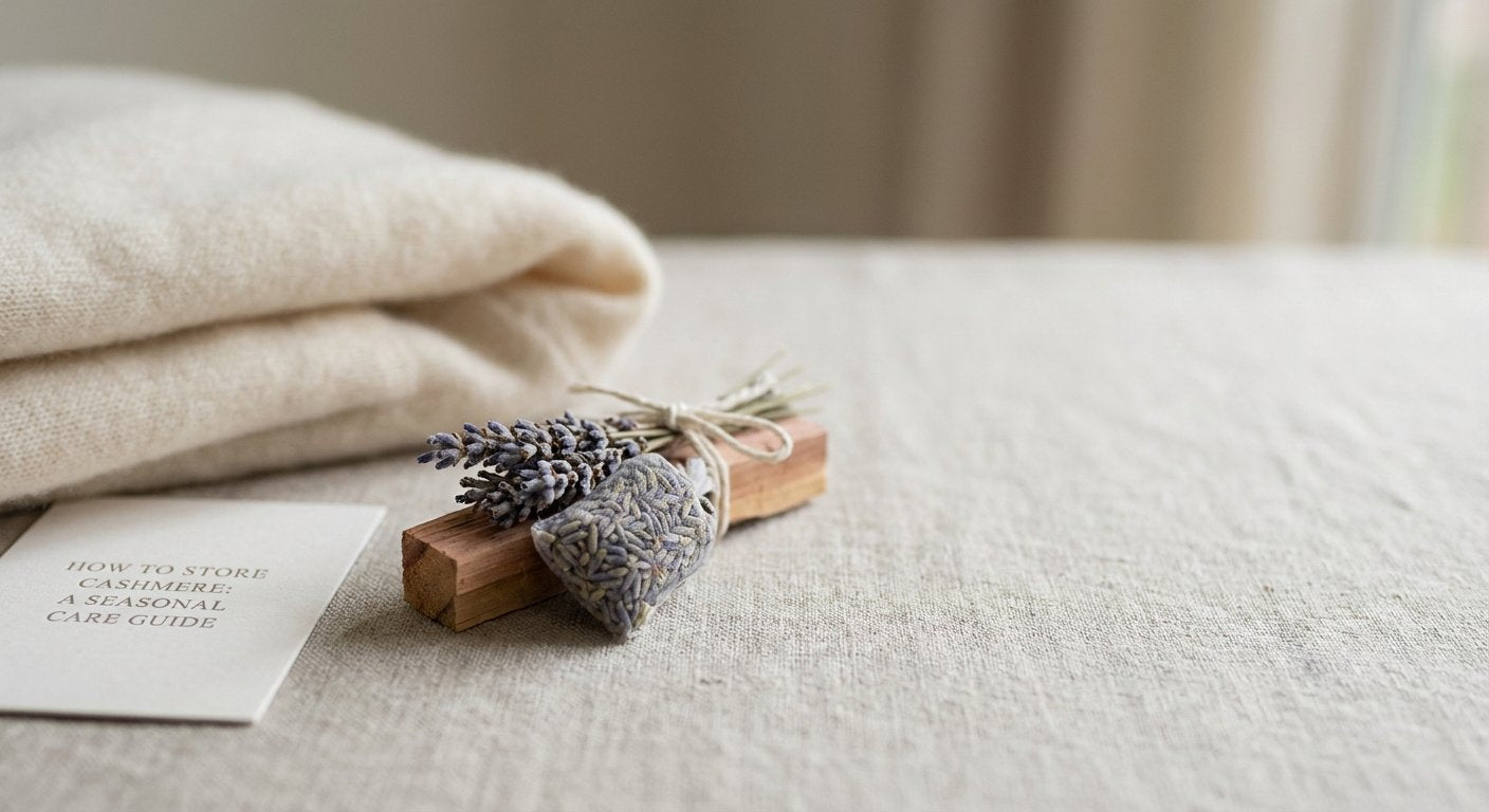 How to Store Cashmere: A Seasonal Care Guide featuring cashmere — SELVANE knowledge