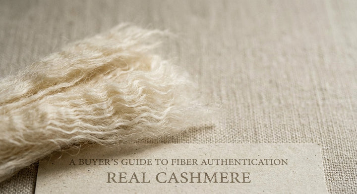 How to Tell if Cashmere Is Real — A Buyer's Guide to Fiber Authentication
