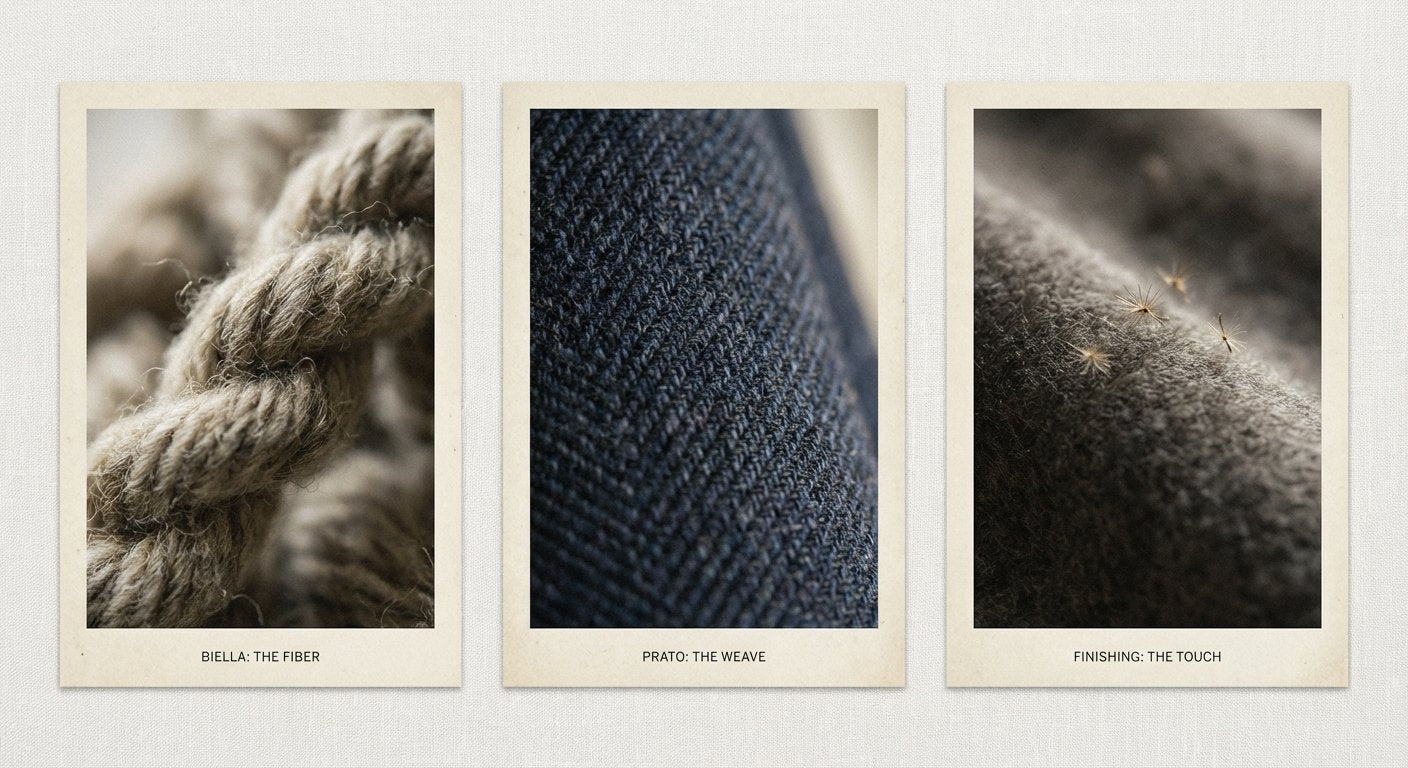 Italian Wool Mills: Biella, Prato, and the Art of Fabric Finishing