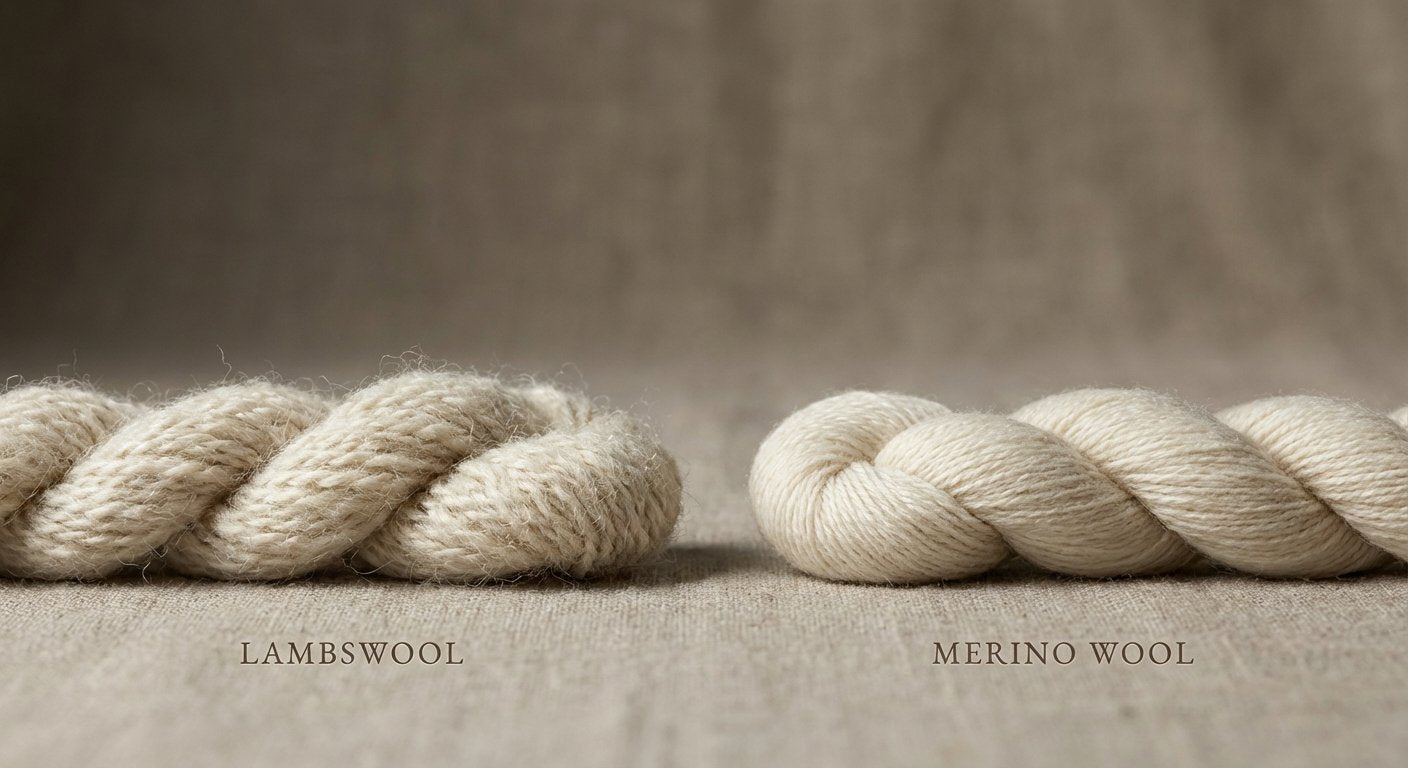 Lambswool vs. Merino Wool: A Comparison of Fiber, Function, and Cost — SELVANE knowledge