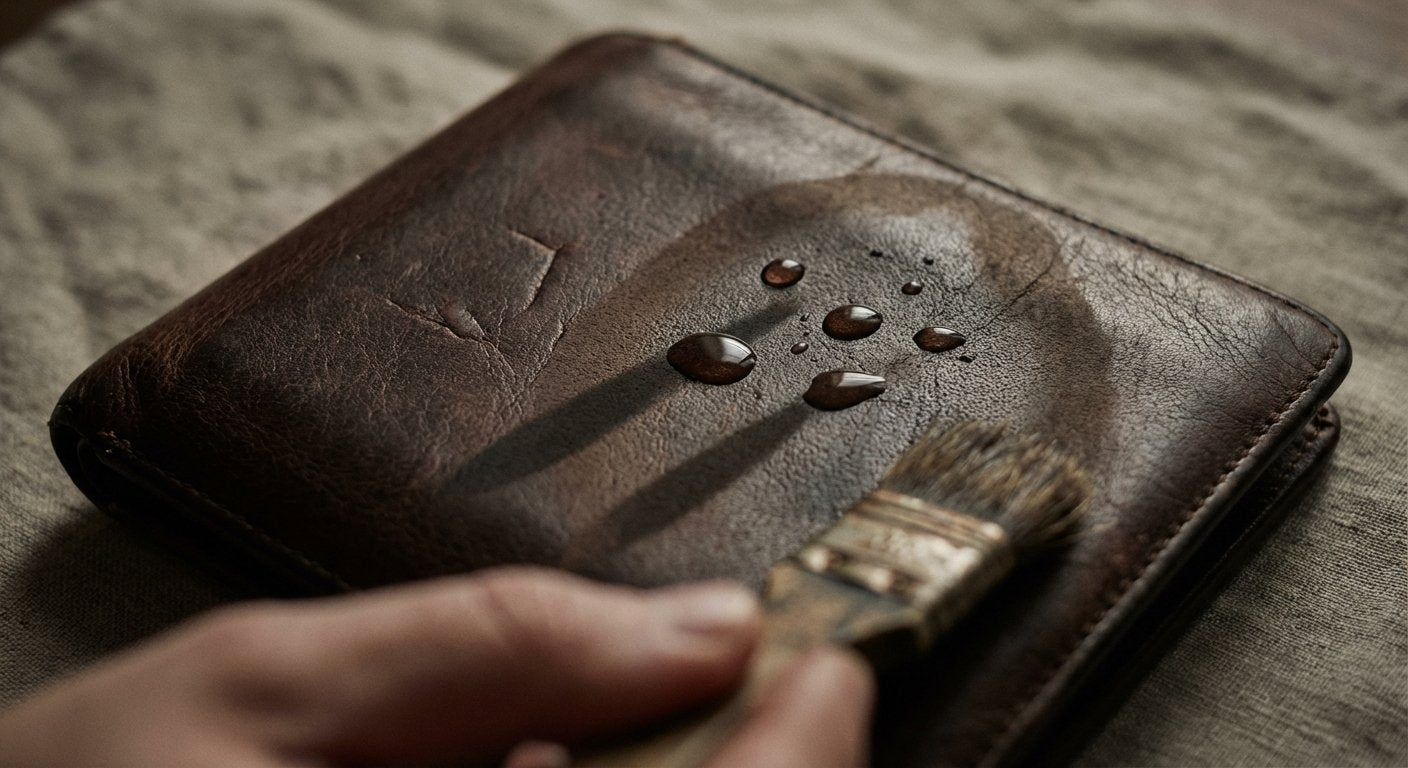 Leather and Rain: Water Resistance Treatment and Recovery