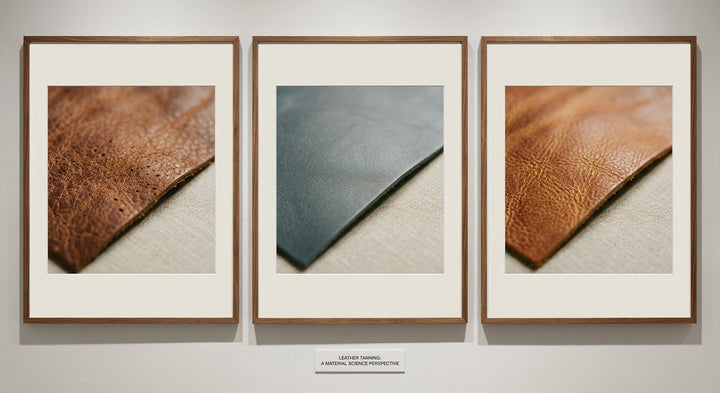 Leather Tanning: A Material Science Perspective on Vegetable, Chrome, and Combination Methods