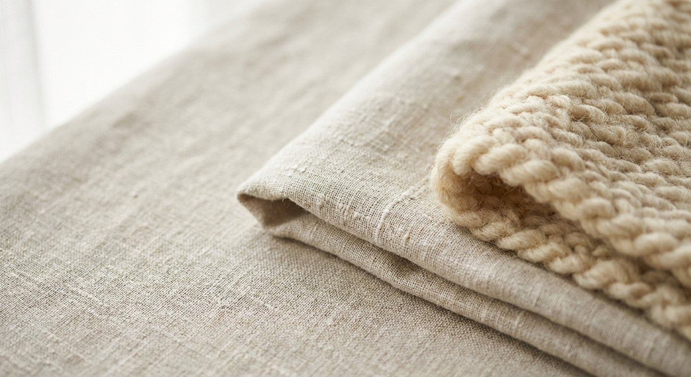 Linen and Wool: A Seasonal Comparison of Two Ancient Fibers featuring linen and wool — SELVANE knowledge