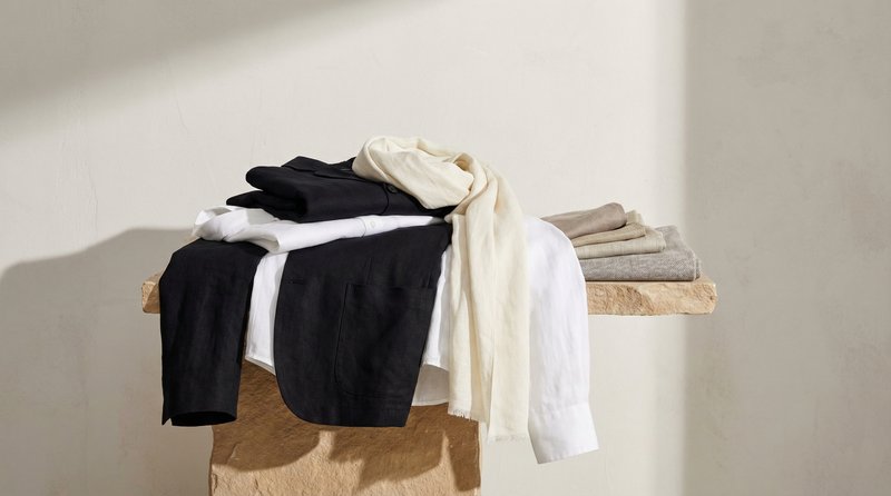 Linen Layering: A Guide to Transitional Weather Styling featuring linen — SELVANE knowledge