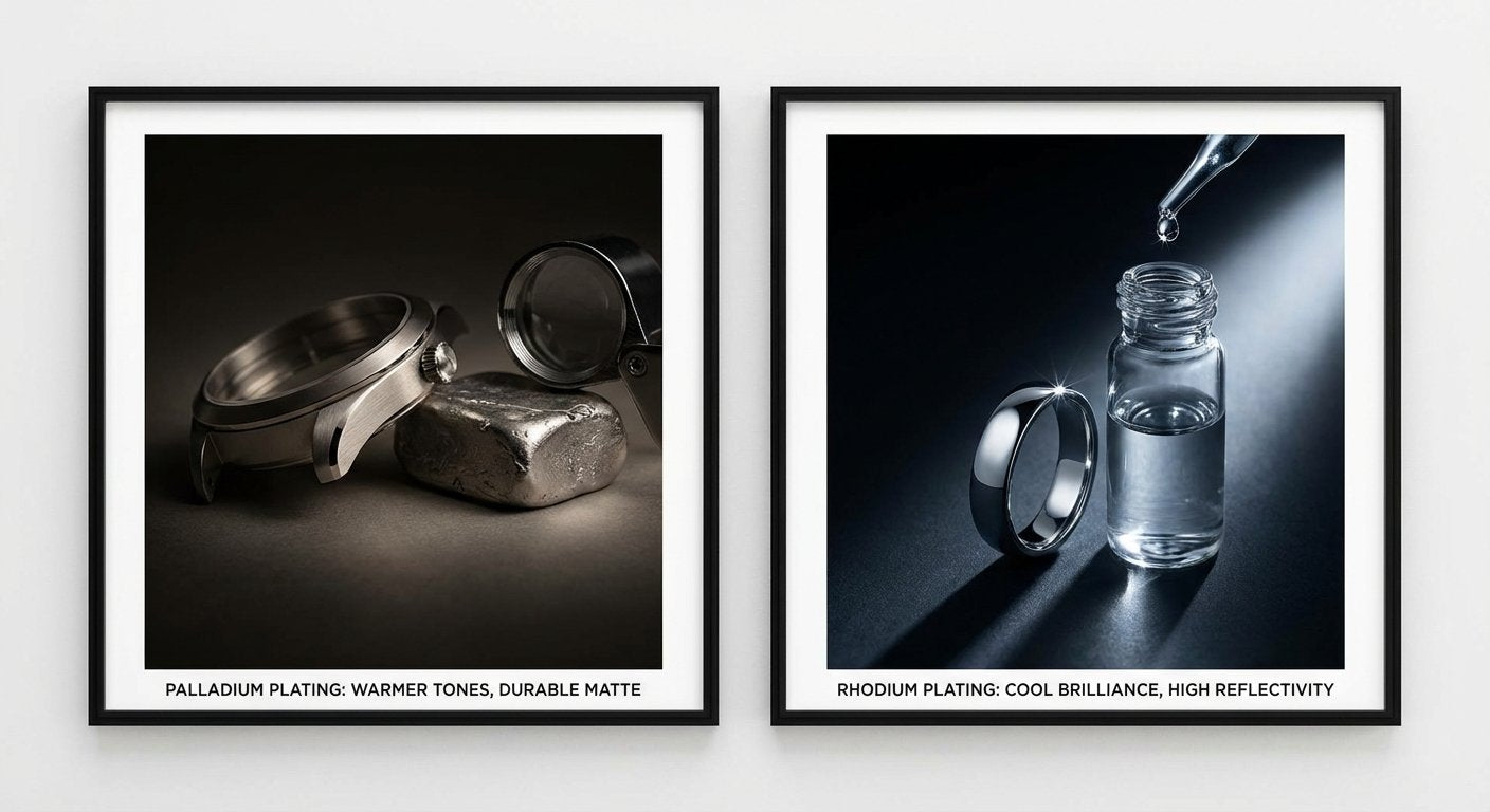 Palladium vs. Rhodium Plating: Premium Finishes Explained — SELVANE knowledge