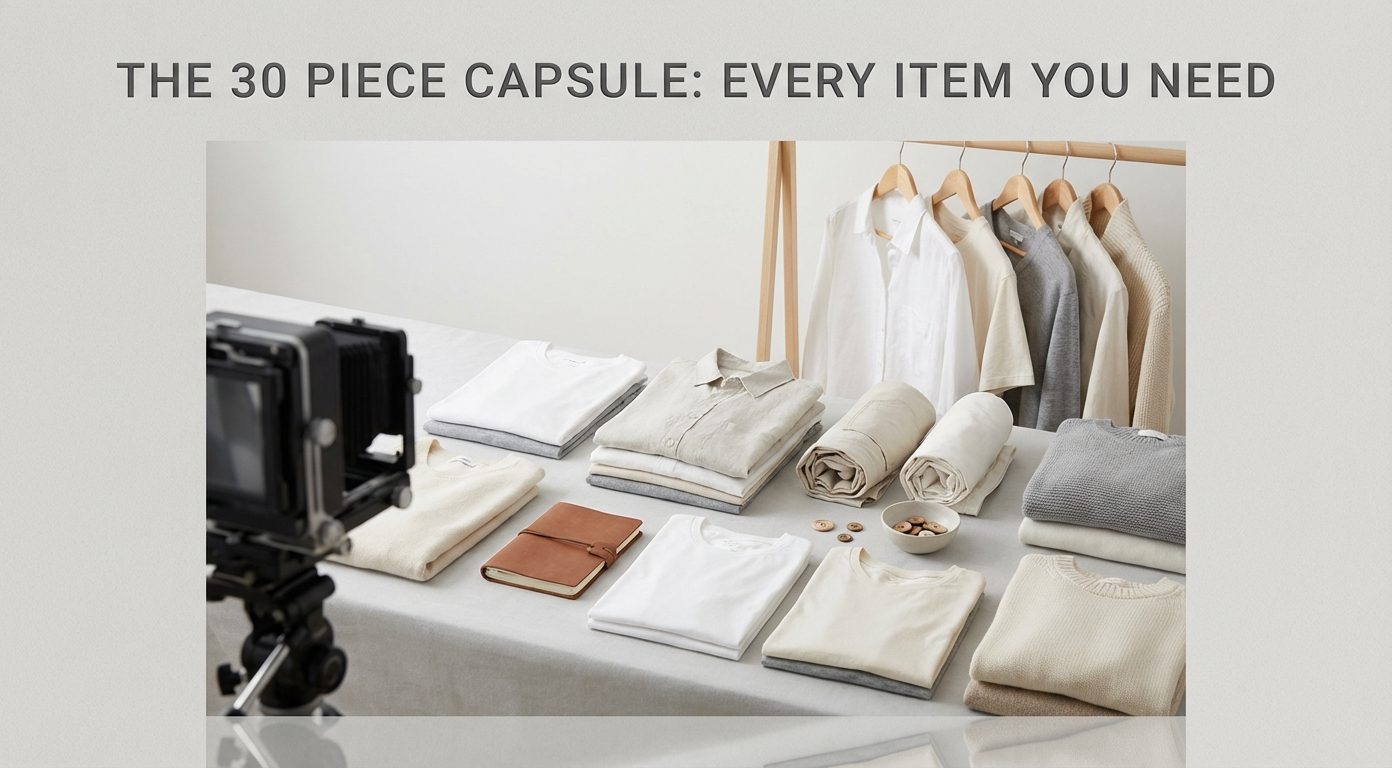 The 30-Piece Capsule: Your Essential Wardrobe