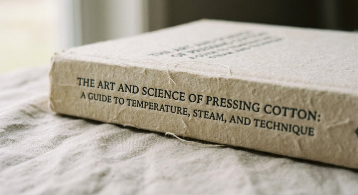 Art and Science of Pressing Cotton: A Guide to Temperature, Steam, and Technique featuring cotton — SELVANE knowledge