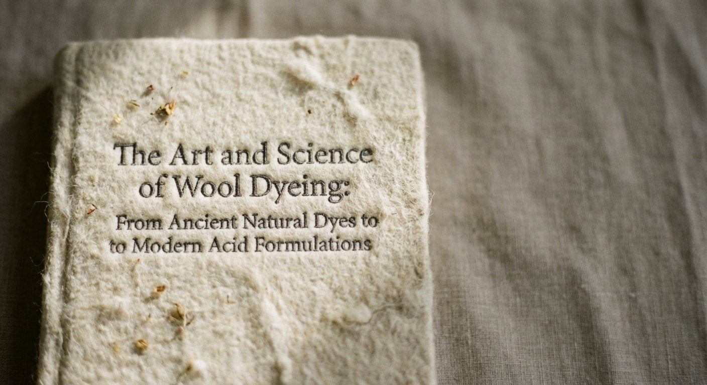 The Art and Science of Wool Dyeing: From Ancient Natural Dyes to Modern Acid Formulations