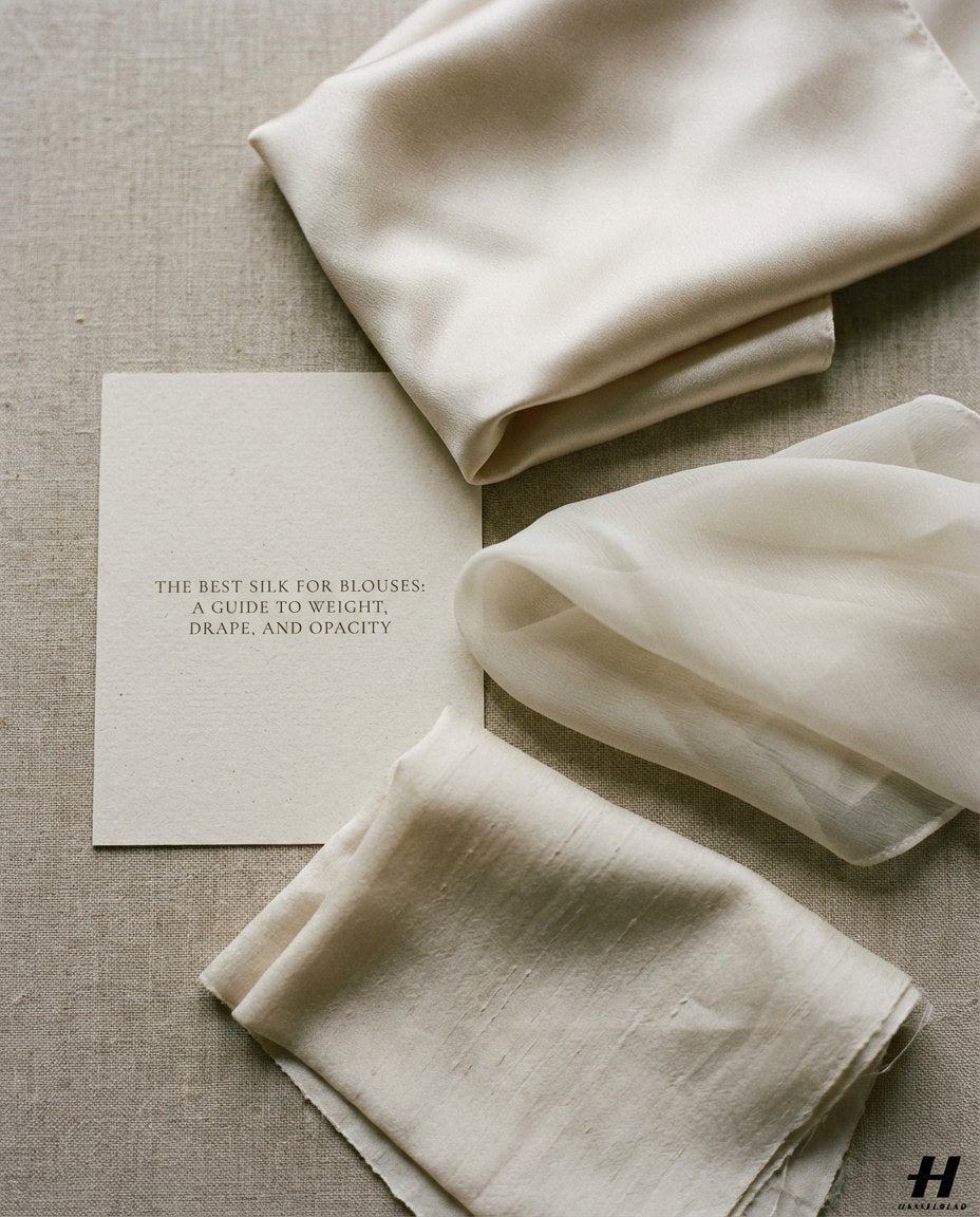 The Best Silk for Blouses: A Guide to Weight, Drape, and Opacity