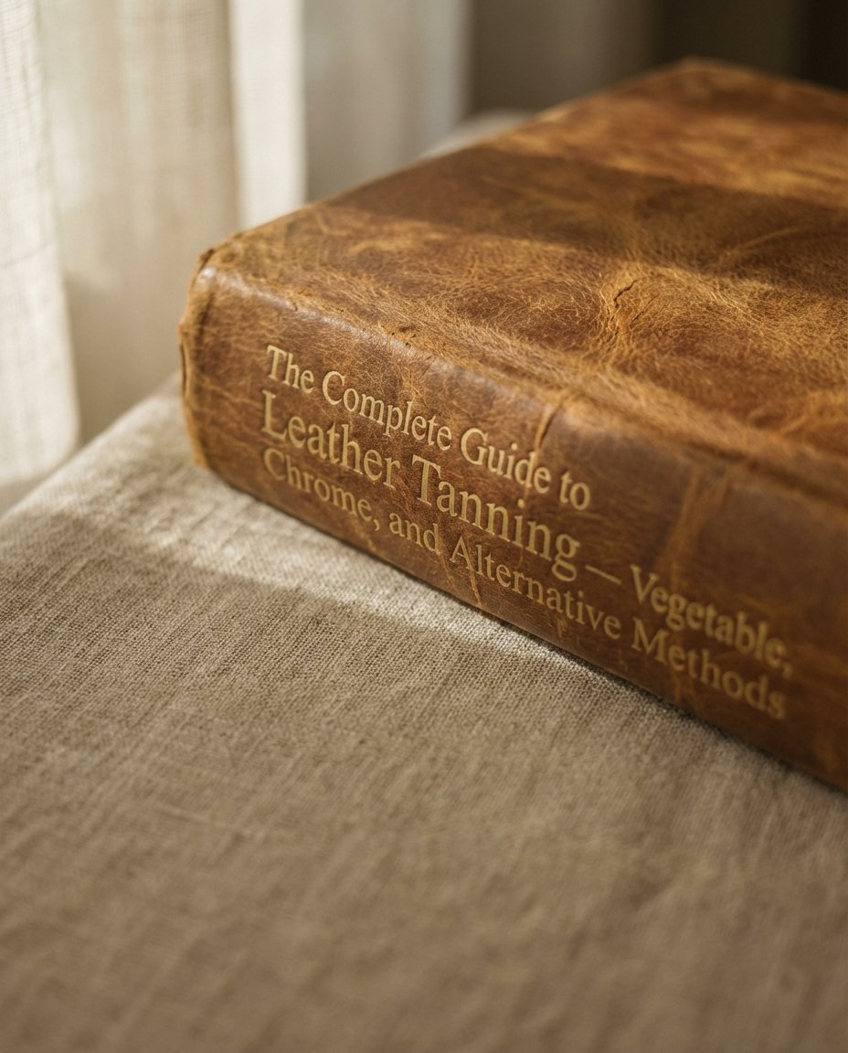 The Complete Guide to Leather Tanning — Vegetable, Chrome, and Alternative Methods
