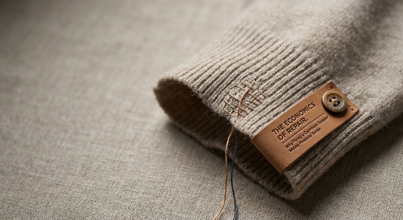The Economics of Repair: Why Fixing a Cashmere Sweater Makes Financial Sense