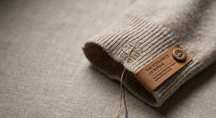 The Economics of Repair: Why Fixing a Cashmere Sweater Makes Financial Sense