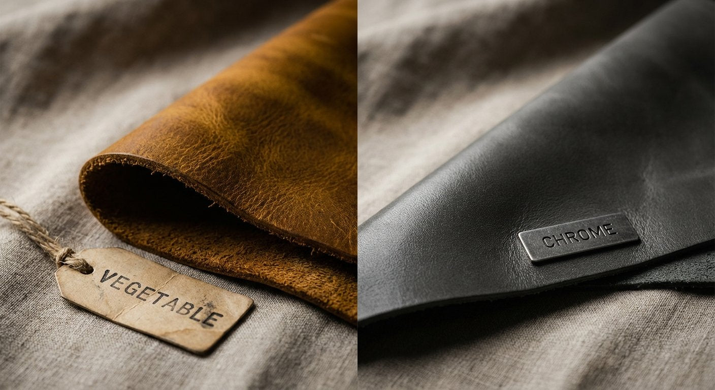 The Enduring Art and Environmental Cost of Leather Tanning: Vegetable vs. Chrome
