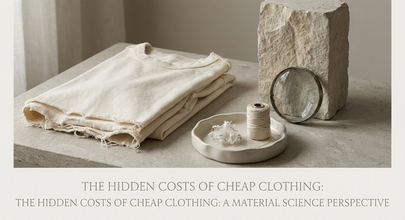 The Hidden Costs of Cheap Clothing: A Material Science Perspective