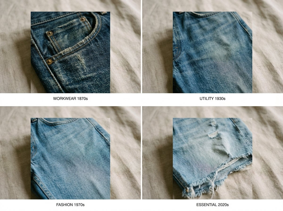 The History of Denim: From Workwear to Wardrobe Essential