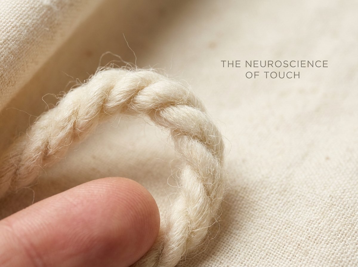 The Neuroscience of Touch: Why Soft Natural Fibers Trigger Positive Emotional Responses
