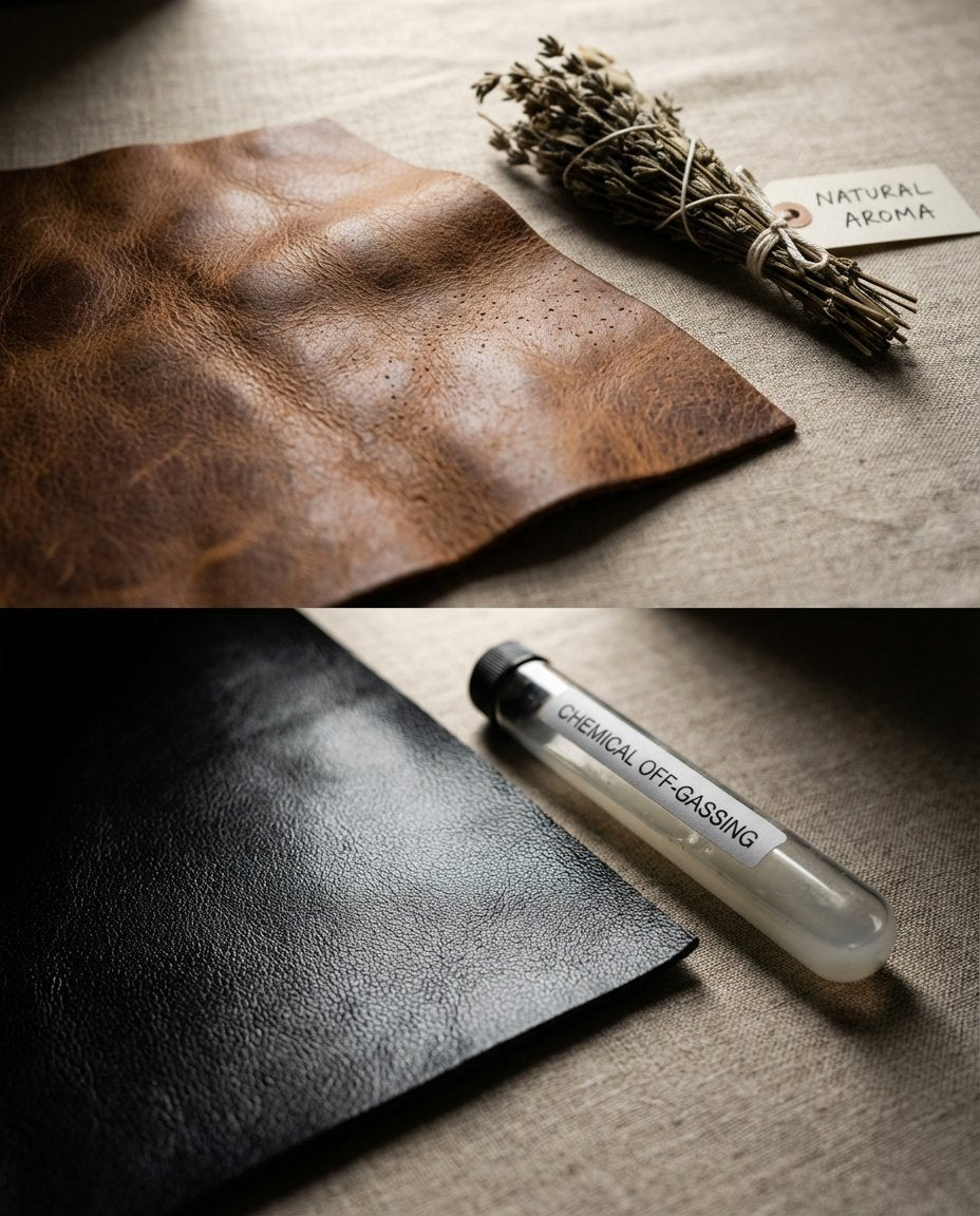 The Scent of Leather: Natural Aroma vs. Chemical Off-Gassing