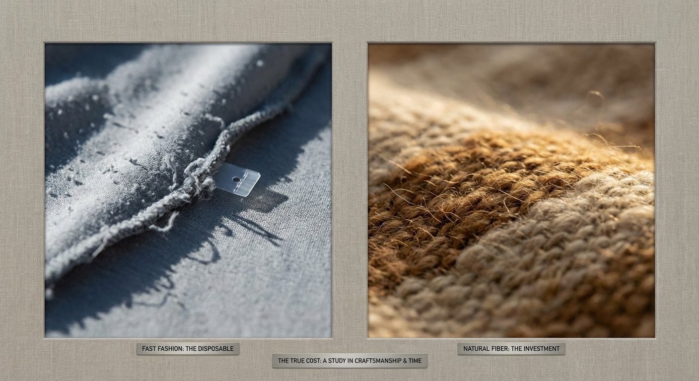 The True Cost of Fast Fashion vs. Natural Fiber Investment Pieces