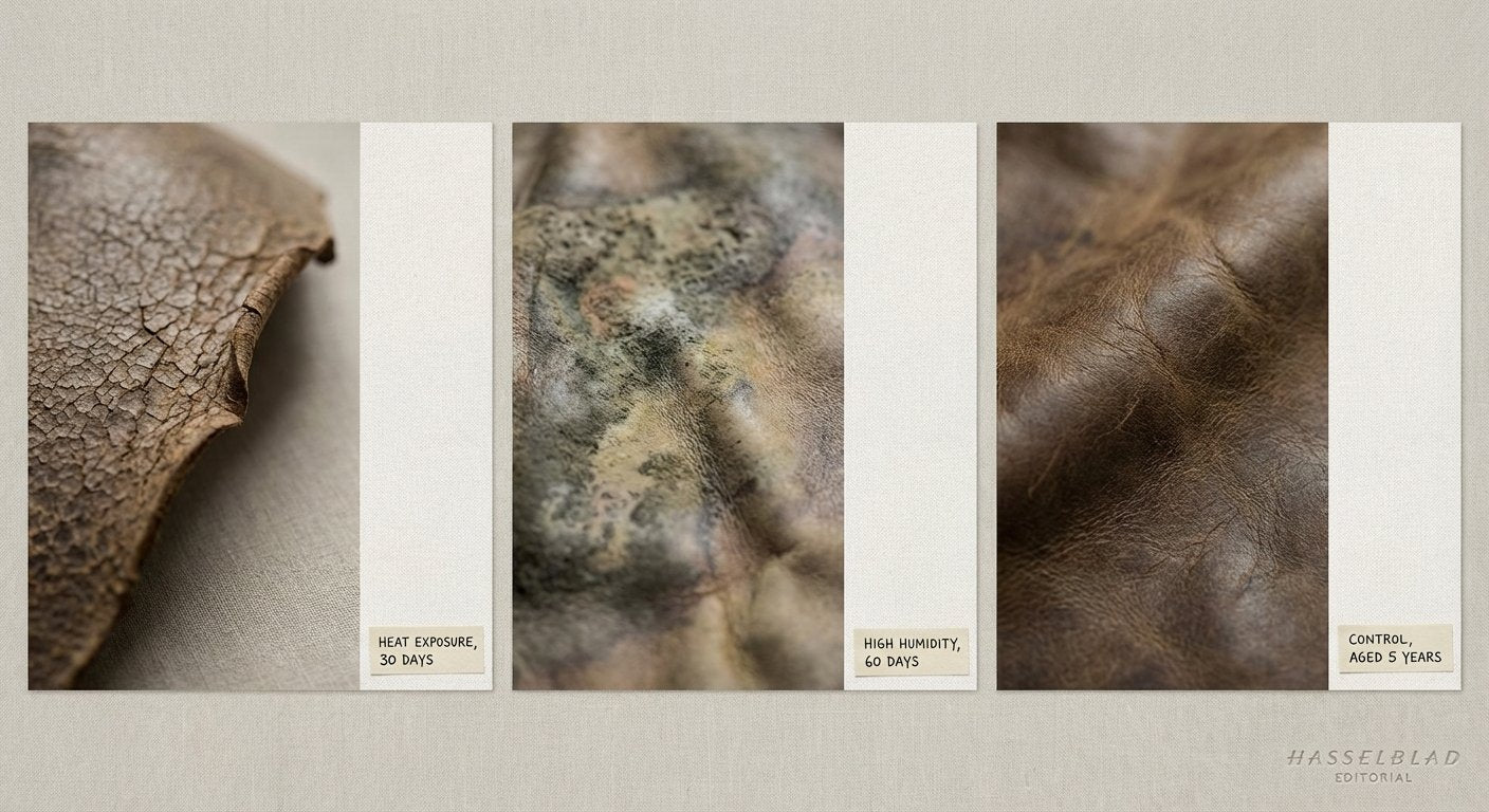 The Unseen Forces: How Temperature and Humidity Shape Leather Over Time