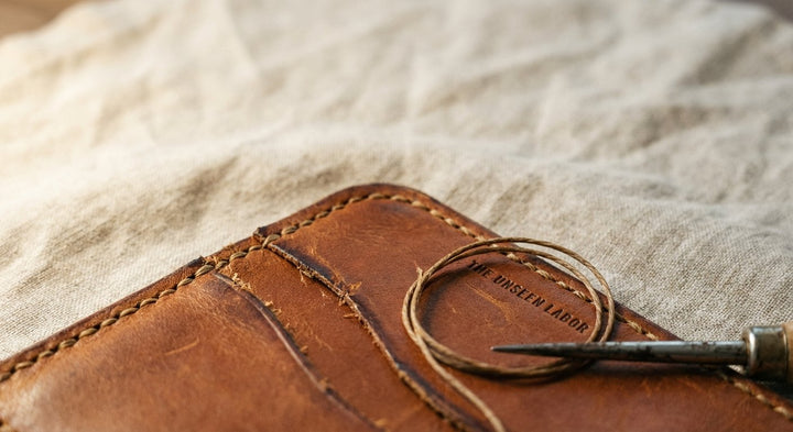 The Unseen Labor: How Edge and Stitch Define Leather Craft