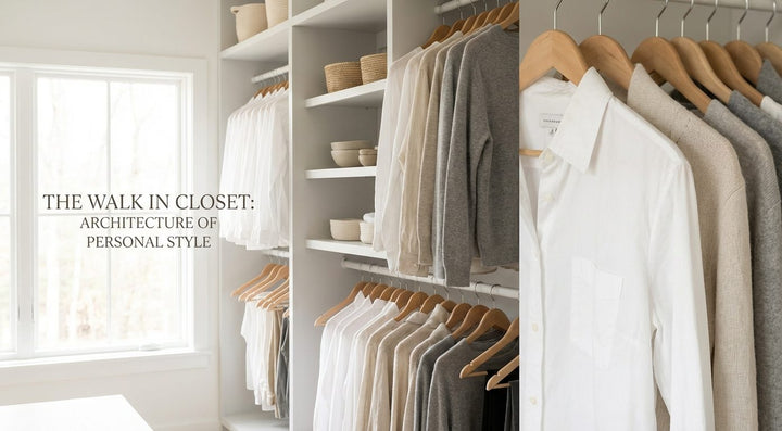 The Walk-In Closet: Architecture of Personal Style