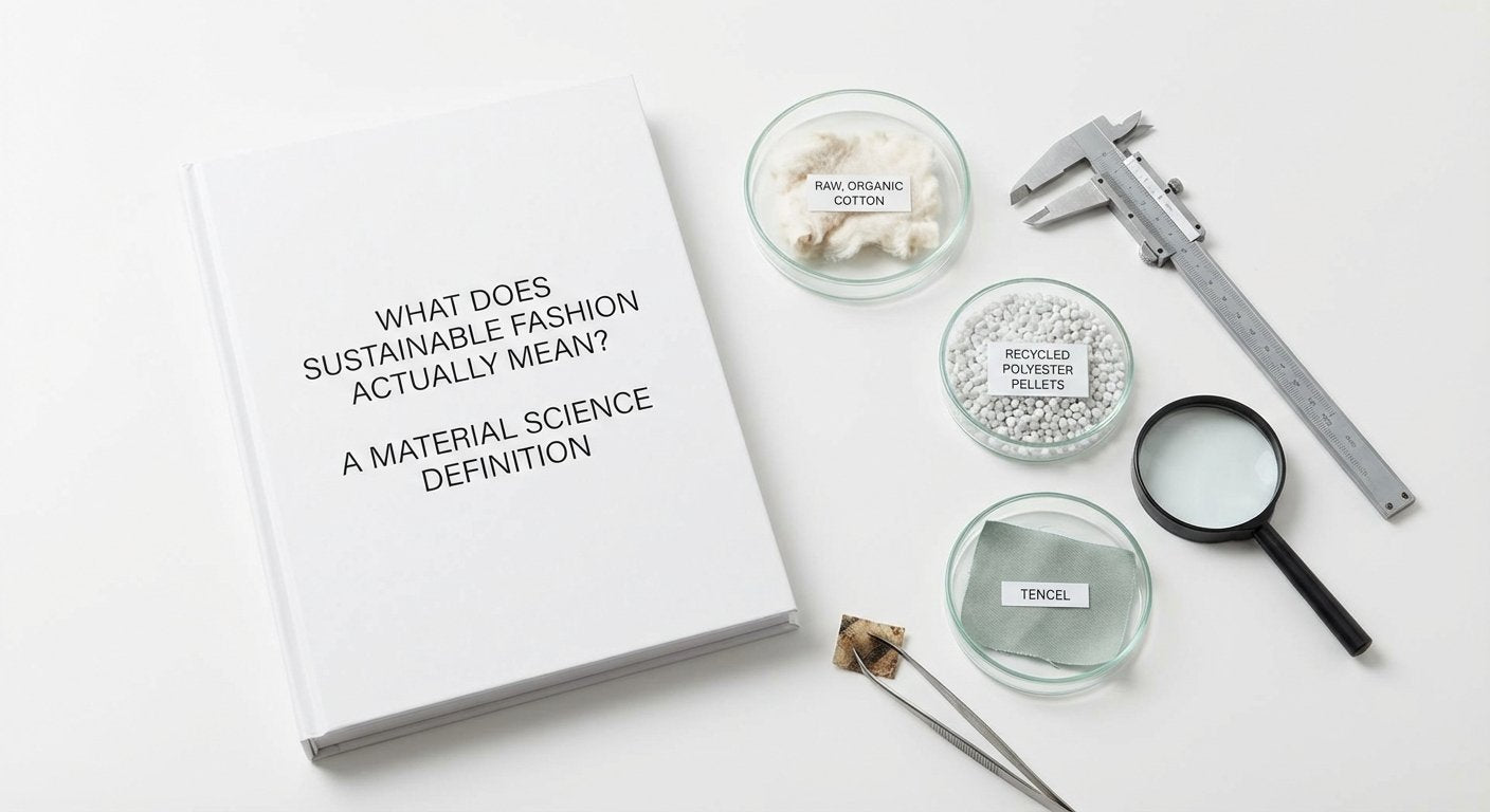 What Does Sustainable Fashion Actually Mean? A Material Science Definition