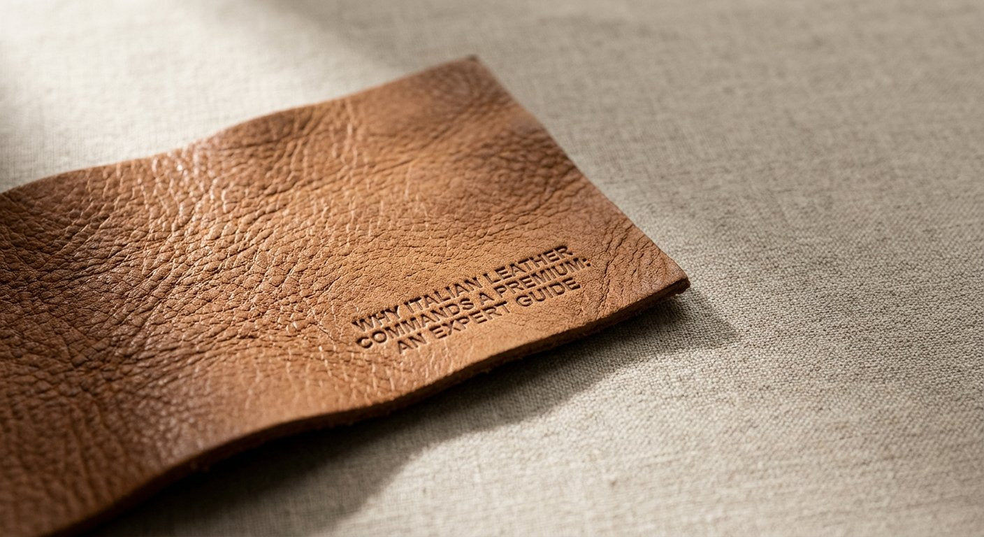 Why Italian Leather Commands a Premium: An Expert Guide