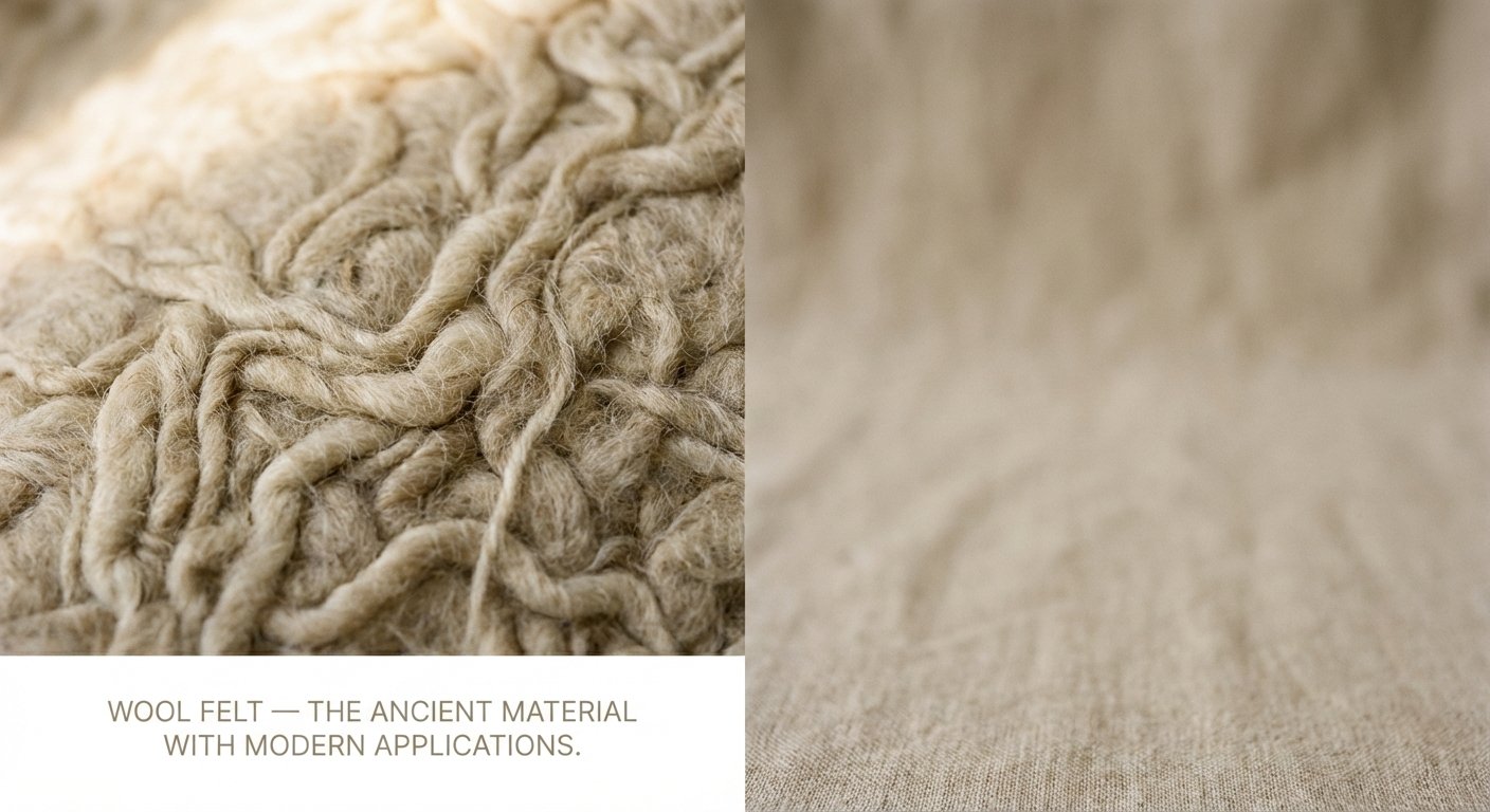 Wool Felt — The Ancient Material with Modern Applications