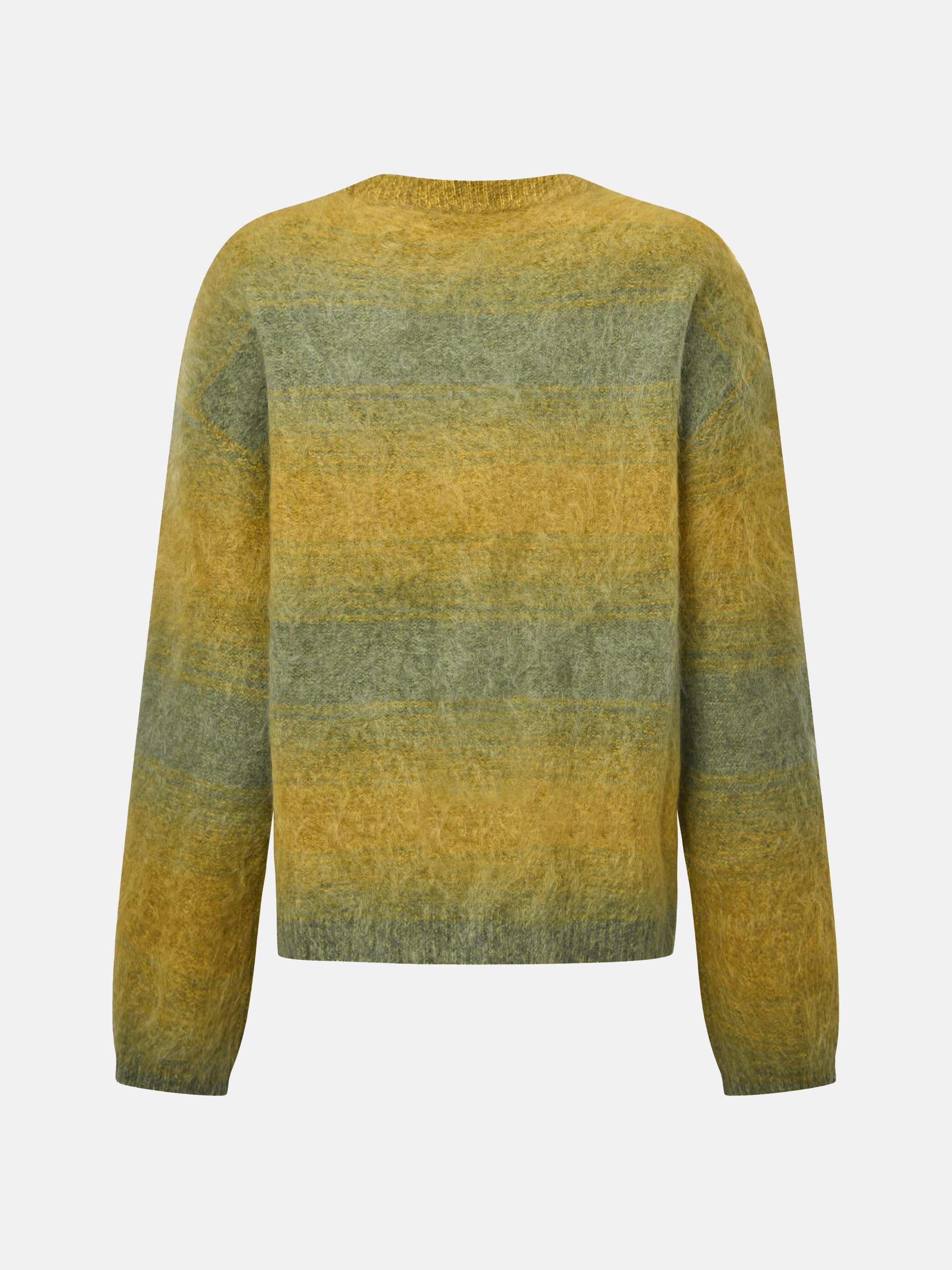 SELVANE Cashmere Gradient Stripe Sweater - Tops | lifestyle shot | Cashmere | Handcrafted Luxury