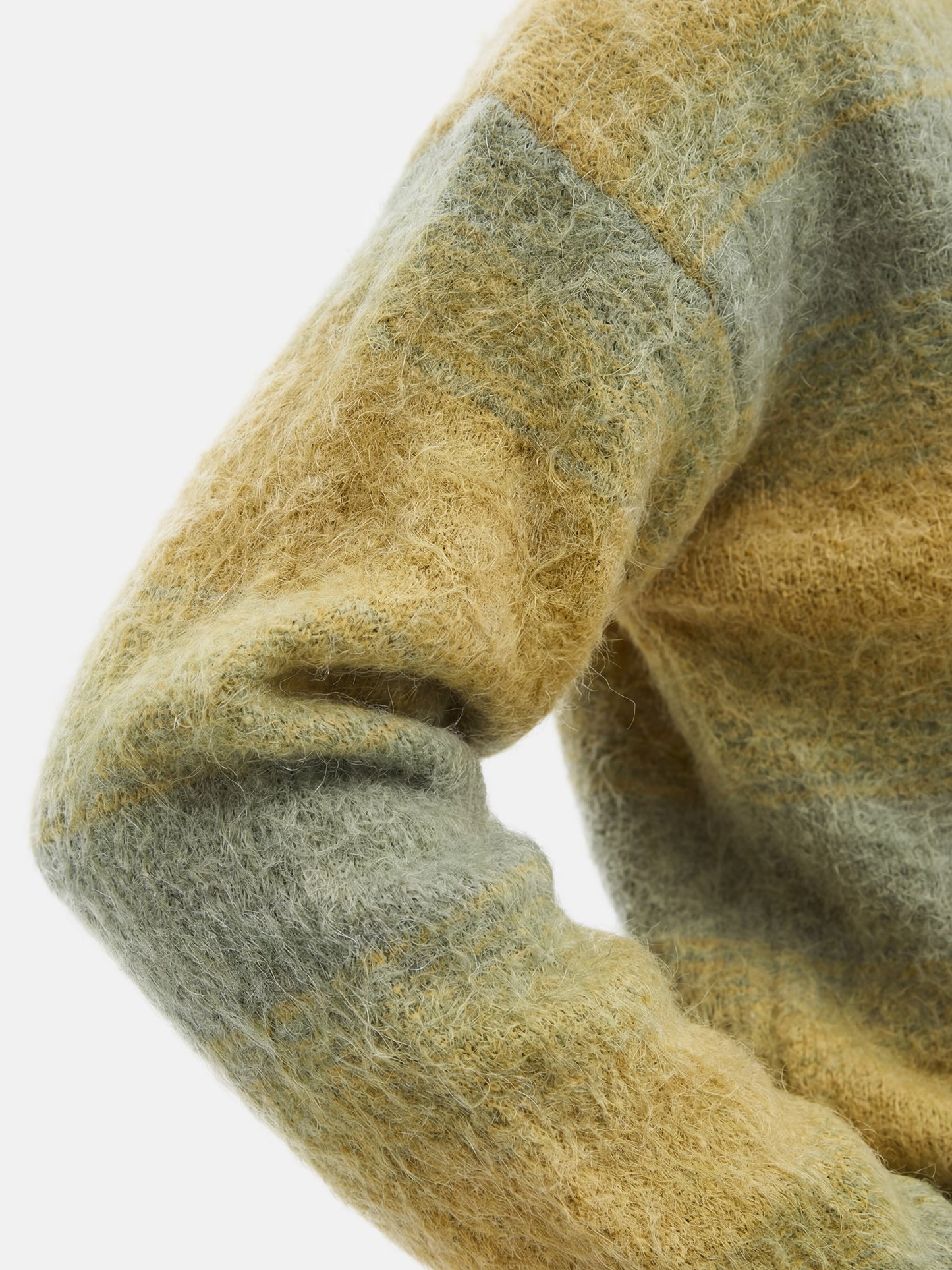 SELVANE Cashmere Gradient Stripe Sweater - Tops | view 8 | Cashmere | Handcrafted Luxury
