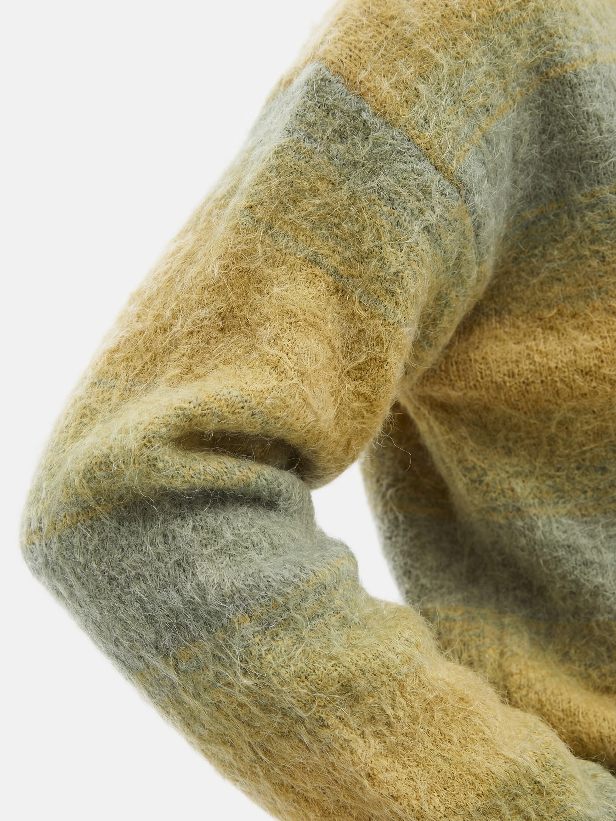 SELVANE Cashmere Gradient Stripe Sweater - Tops | view 8 | Cashmere | Handcrafted Luxury