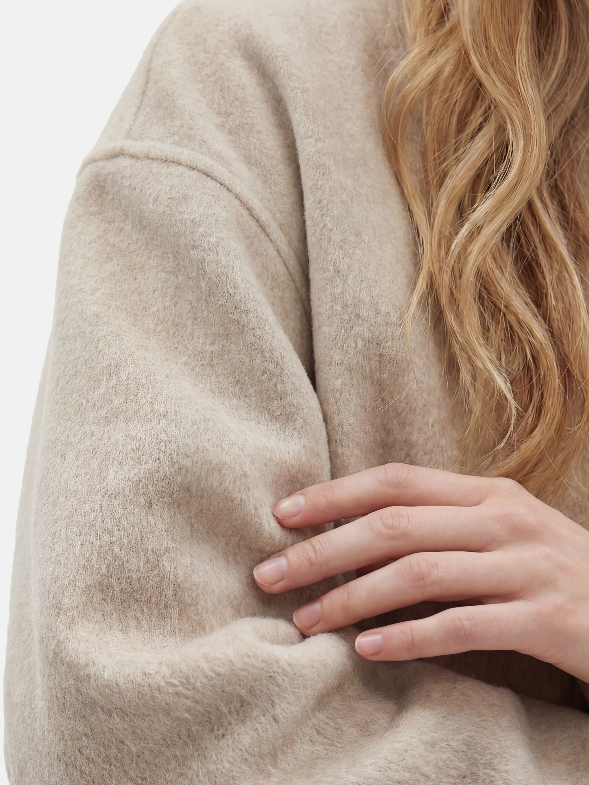 SELVANE Wool and Camel Hair Buttoned Coat - Outerwear | view 7 | Cashmere | Handcrafted Luxury