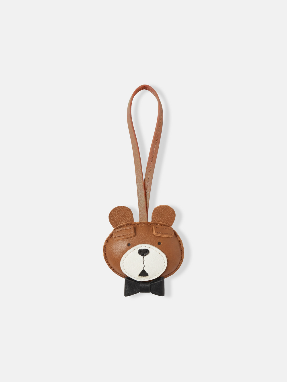 Selvane Bag Charm - Bow-Tie Bear — on model