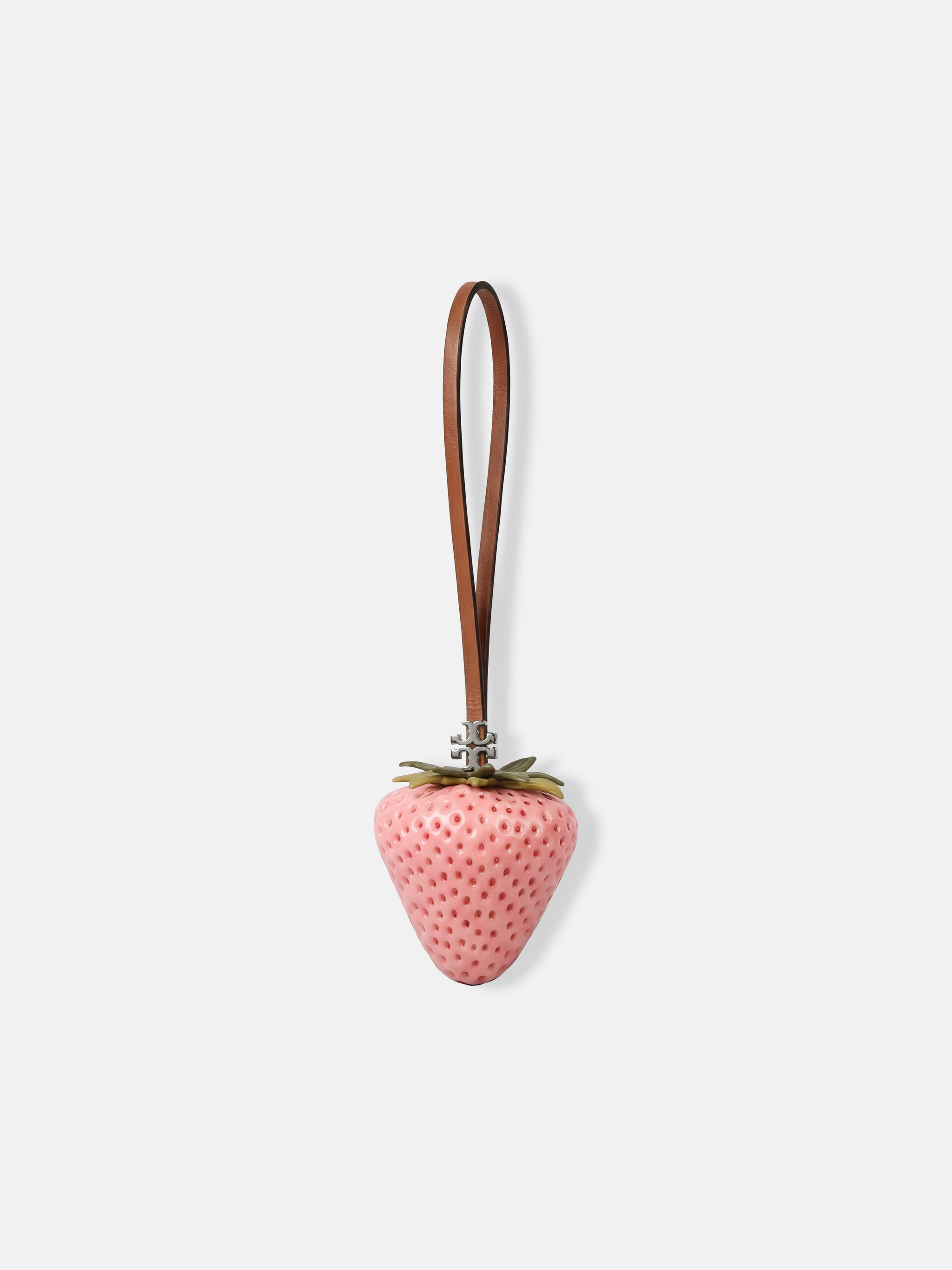 Selvane Bag Charm - Strawberry Charms - front view