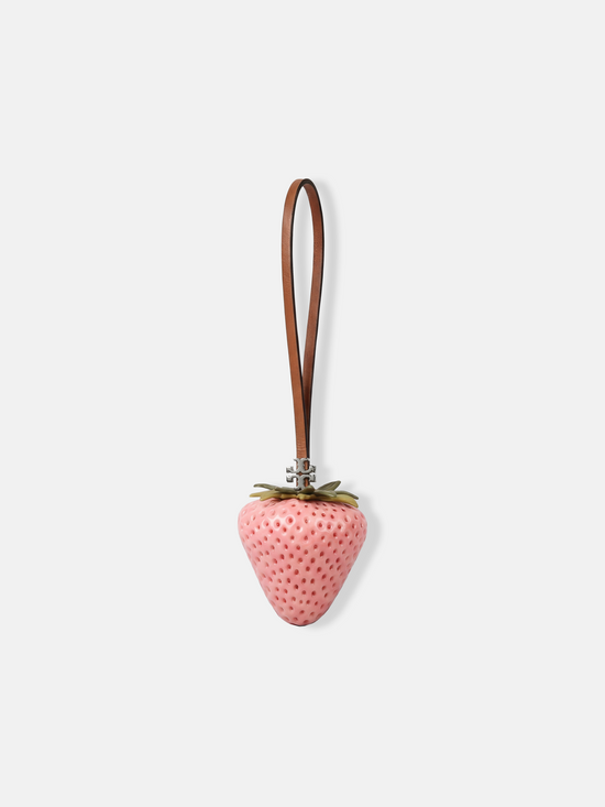 Selvane Bag Charm - Strawberry Charms - front view