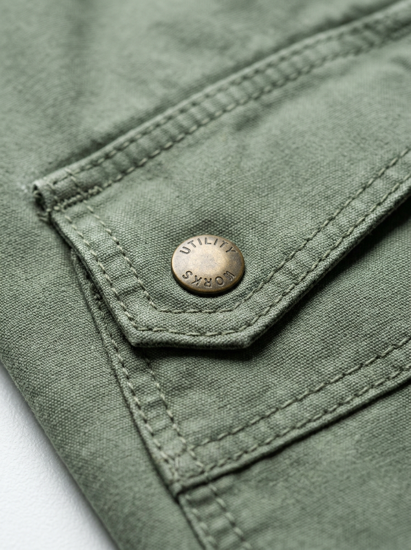 Machine wash cold — the cotton-nylon blend is built for easy care and maintains its ribbed texture through regular washing