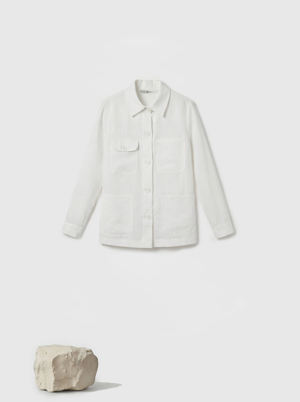 Linen Work Shirt Jacket