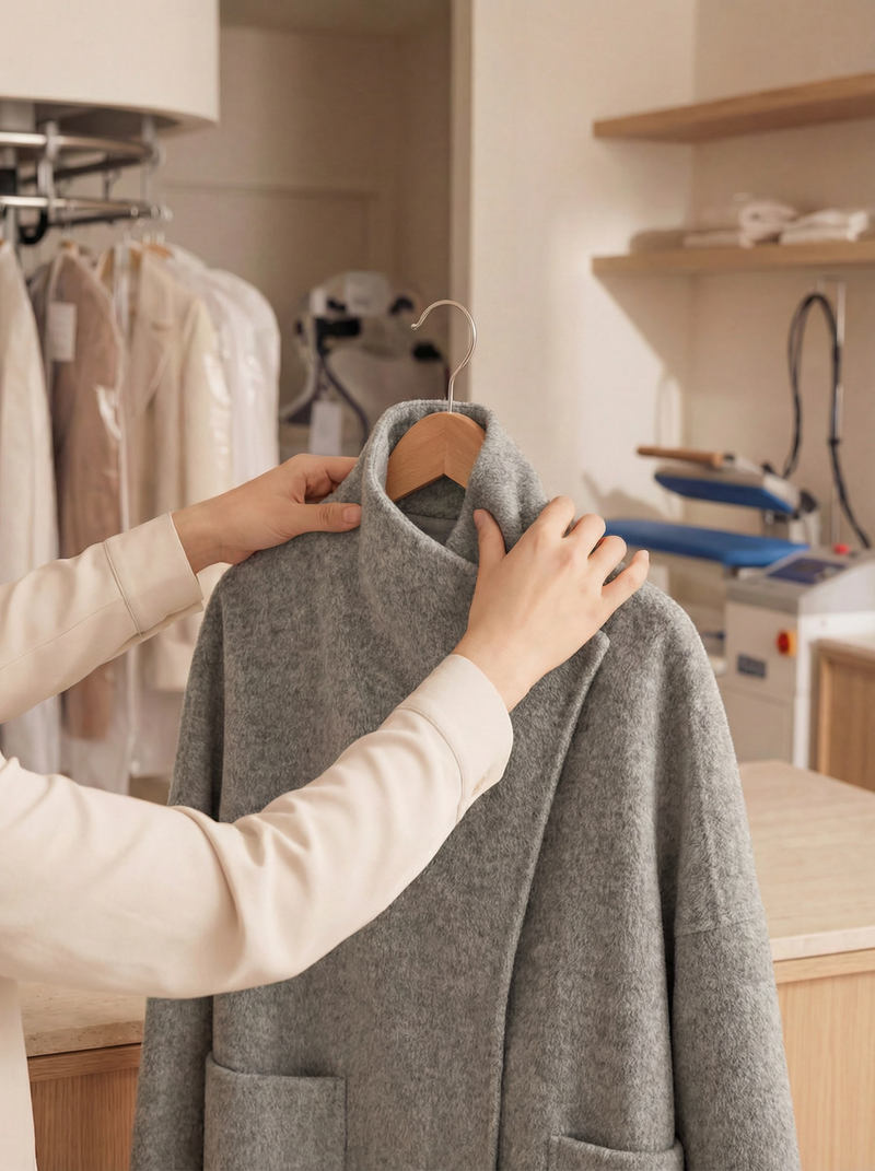 Dry-clean only when needed.